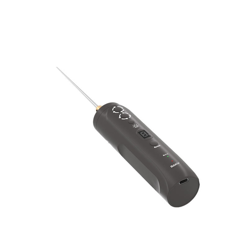 BAKU BK-R12 dissolvant de colle électrique réparation de téléphone outil d'élimination de colle OCA avec lumière