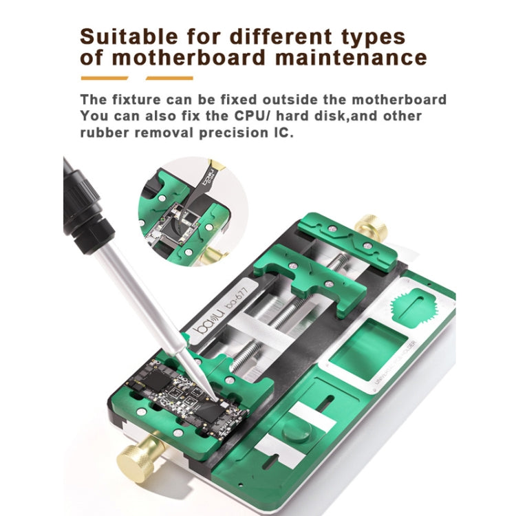Bakou BA-677 outil de réparation de Fixation de puce PCB de carte mère de téléphone portable