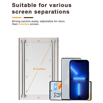 Bakou BA-946 + séparateur d'écran de téléphone de 9 pouces 450W avec colle électronique enlever