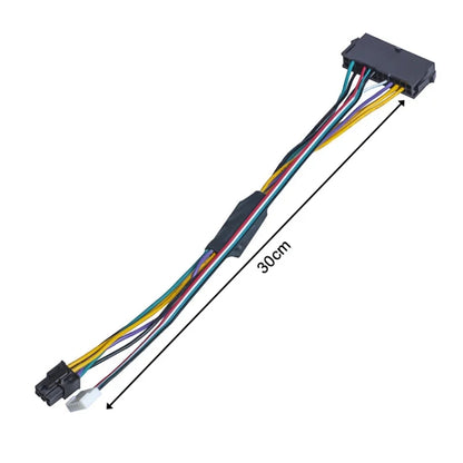 Câble d'alimentation pour carte mère HP Z230 Z220 SFF 24P à 6P ATX PSU