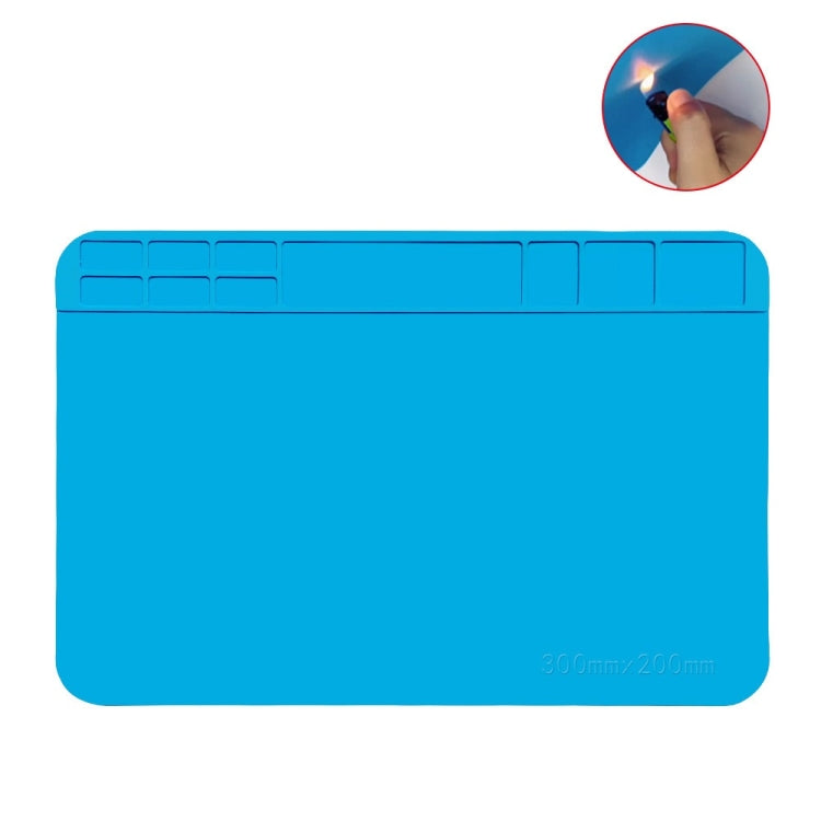 Banc de réparation de téléphone et d'ordinateur, tapis de Table de soudage en Silicone résistant aux hautes températures