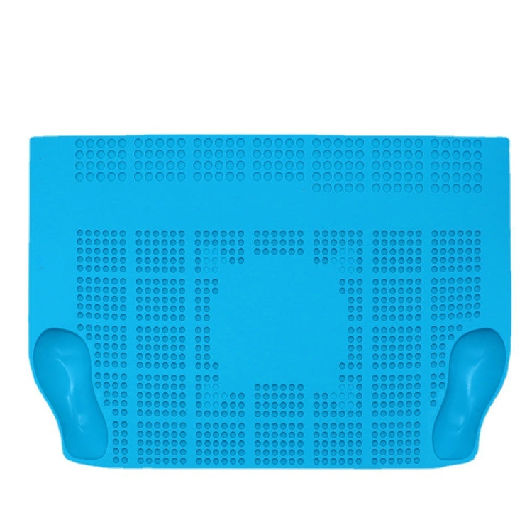 Tapis de travail de réparation de tapis de soudure magnétique convexe 3D en silicone