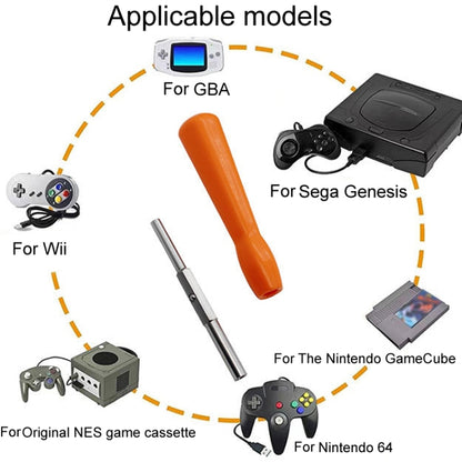 Outil de démontage de Console de jeu GBA/NGC/N64/SFC/Wii, douille de tournevis