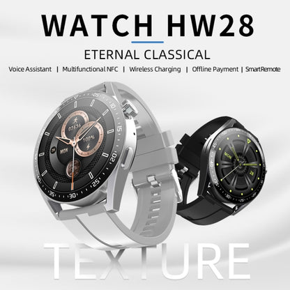 HW28 1,39 pouces IP67 étanche surveillance de la santé appel Bluetooth montre intelligente avec paiement NFC