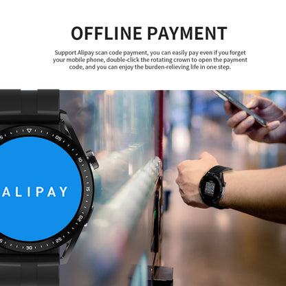 HW28 1,39 pouces IP67 étanche surveillance de la santé appel Bluetooth montre intelligente avec paiement NFC