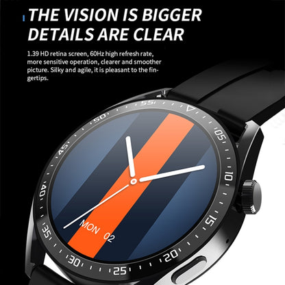 HW28 1,39 pouces IP67 étanche surveillance de la santé appel Bluetooth montre intelligente avec paiement NFC