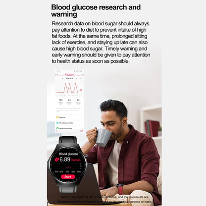 Montre connectée de surveillance de la santé et du sport étanche IP67 TK25 1,39 pouces
