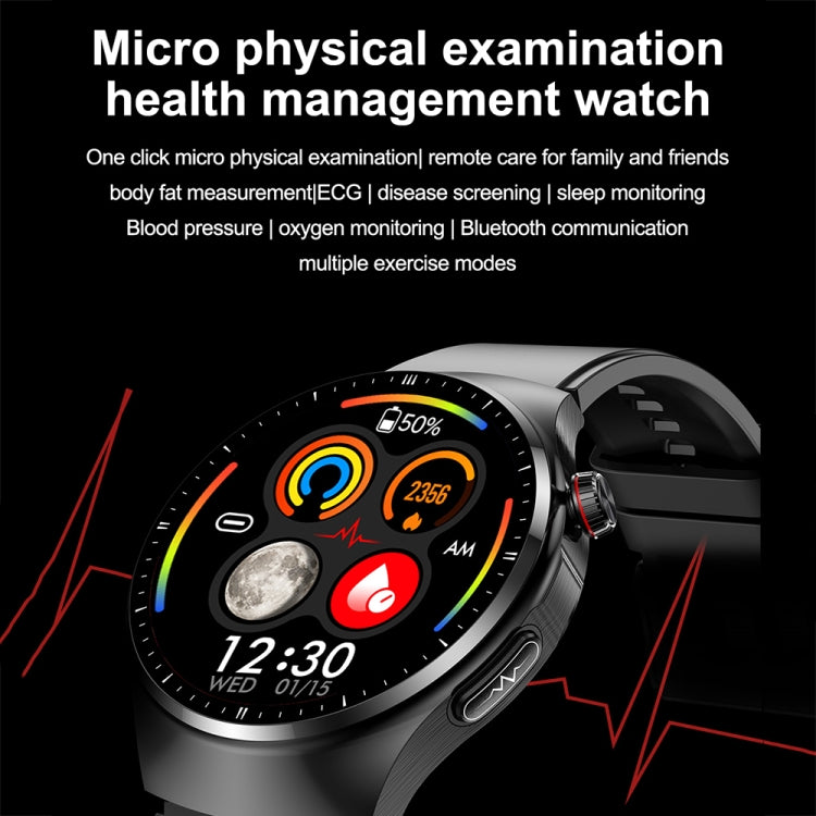 Montre connectée de surveillance de la santé et du sport étanche IP67 TK25 1,39 pouces