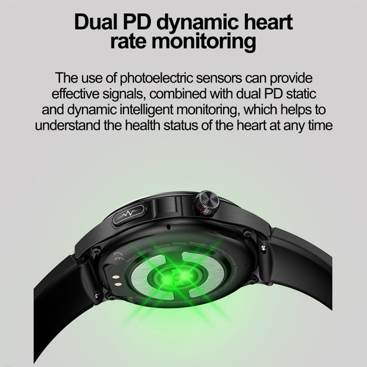 Montre connectée de surveillance de la santé et du sport étanche IP67 TK25 1,39 pouces