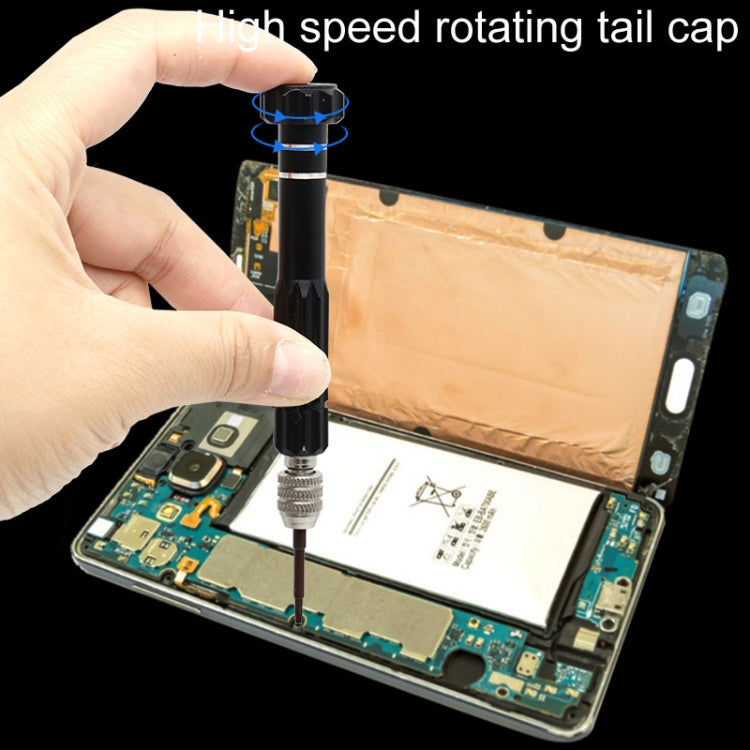 Tournevis en alliage d'aluminium 5 en 1 Outils de démontage et de réparation de téléphone portable