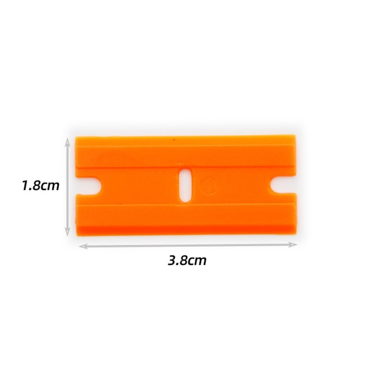 Grattoir Remplacez la lame de grattoir double face en plastique pour colle UV