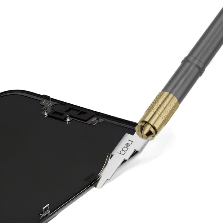 Grattoir de réparation LCD multifonction BAKU BA-214, outil de retrait de colle pour écran de 0,2 mm d'épaisseur