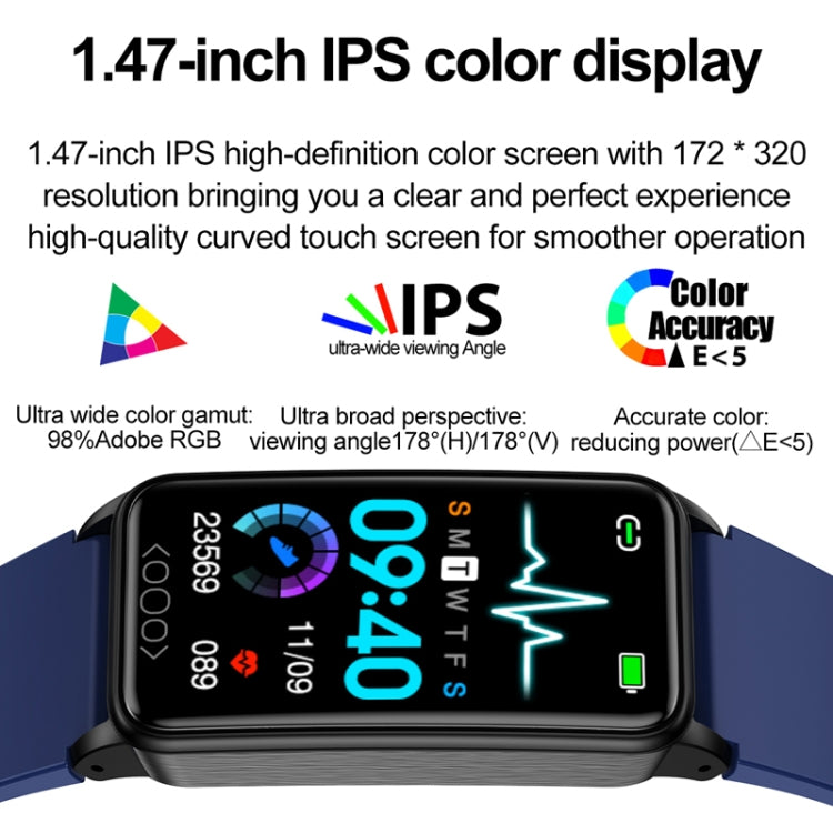 Acide urique Lipides sanguins Glycémie non invasive Fréquence cardiaque Oxygène Surveillance de la température Bracelet de sport intelligent et sain