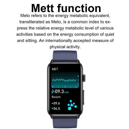 Montre connectée Ring ECG Température Fréquence cardiaque Pression artérielle Santé Montre parlante Bluetooth, Black Silicone, Red Silicone, Blue Silicone, Black Leather, Brown Leather