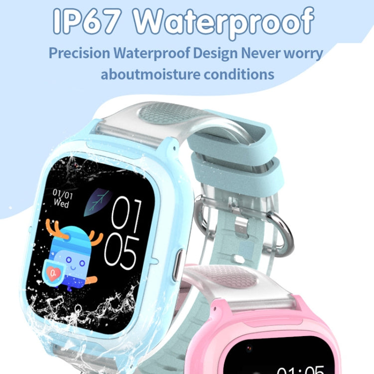 Montre de positionnement pour téléphone intelligent pour enfants 4G IP67 étanche / Appel vidéo / vocal
