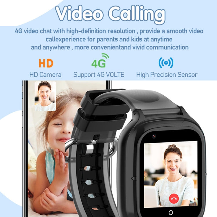 Montre de positionnement pour téléphone intelligent pour enfants 4G IP67 étanche / Appel vidéo / vocal