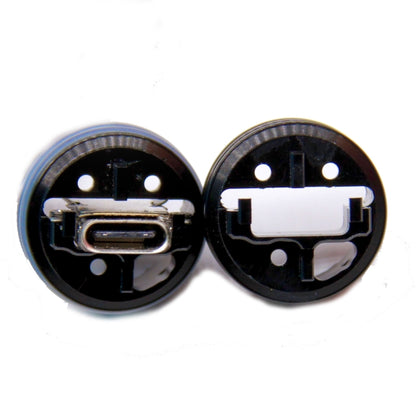 Pour casque Meta Quest 3 VR, prise d'alimentation, interface de fixation, boucle, matériau métallique