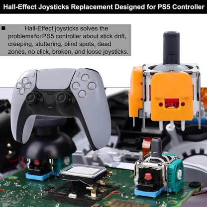 Joystick électromagnétique à effet Hall réglable de haute précision
