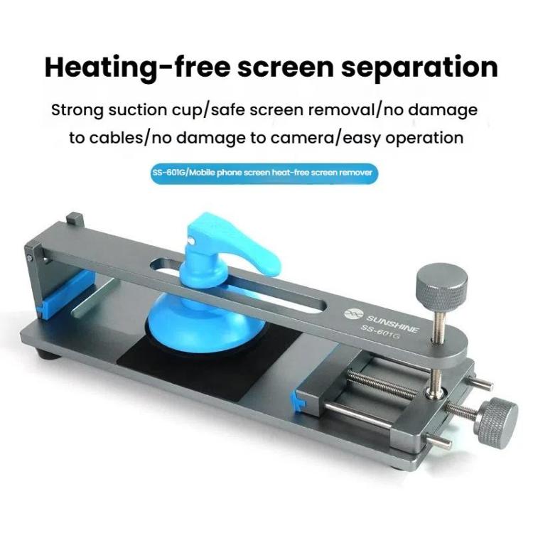 Séparateur d'écran LCD Chauffage gratuit Écran de téléphone portable Outil de réparation de fixation de serrage à retrait rapide