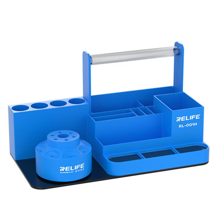 RELIFE RL-001H Organisateur rotatif pour outils de réparation de téléphone portable Pièces de tournevis Support de rangement