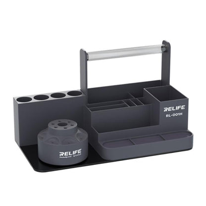 RELIFE RL-001H Organisateur rotatif pour outils de réparation de téléphone portable Pièces de tournevis Support de rangement
