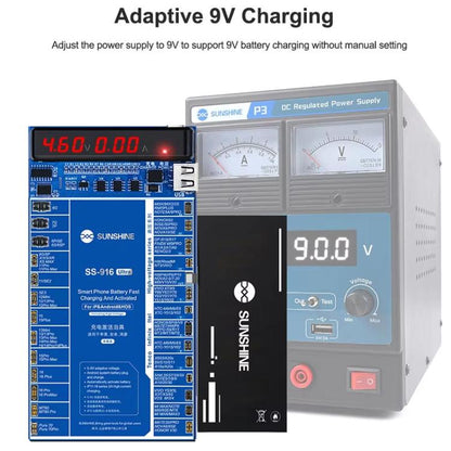 Dispositif d'activation de charge Prise en charge de la tension adaptative 5-9 V pour les modèles iPhone série 16 et Android