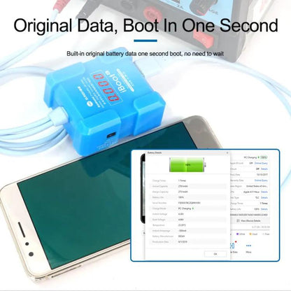 Pour Android 8V Haute Tension Alimentation Test Boot Line Outil De Réparation De Téléphone Portable Câble De Batterie Câble De Démarrage HW
