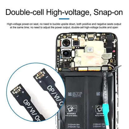 Pour Android 8V Haute Tension Alimentation Test Boot Line Outil De Réparation De Téléphone Portable Câble De Batterie Câble De Démarrage HW