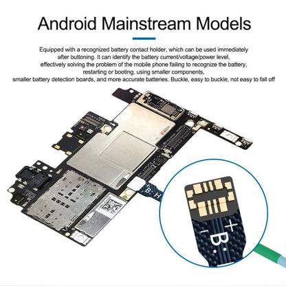 Pour Android 8V Haute Tension Alimentation Test Boot Line Outil De Réparation De Téléphone Portable Câble De Batterie Câble De Démarrage HW