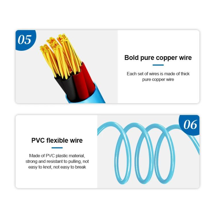 Câble de test d'alimentation de batterie pour iPhone, câble de contrôle de démarrage de réparation de téléphone portable