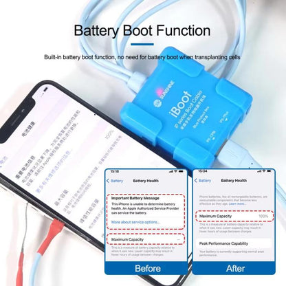 Câble de test d'alimentation de batterie pour iPhone, câble de contrôle de démarrage de réparation de téléphone portable