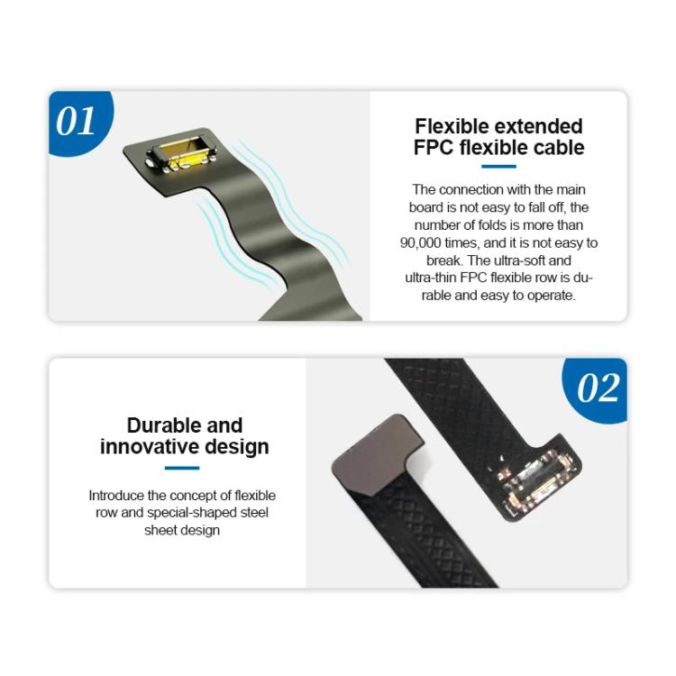 Câble de test d'alimentation de batterie pour iPhone, câble de contrôle de démarrage de réparation de téléphone portable