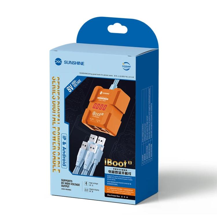 Câble d'alimentation pour iPhone Android Outil de réparation de téléphone portable Test de puissance de la batterie Câble de démarrage