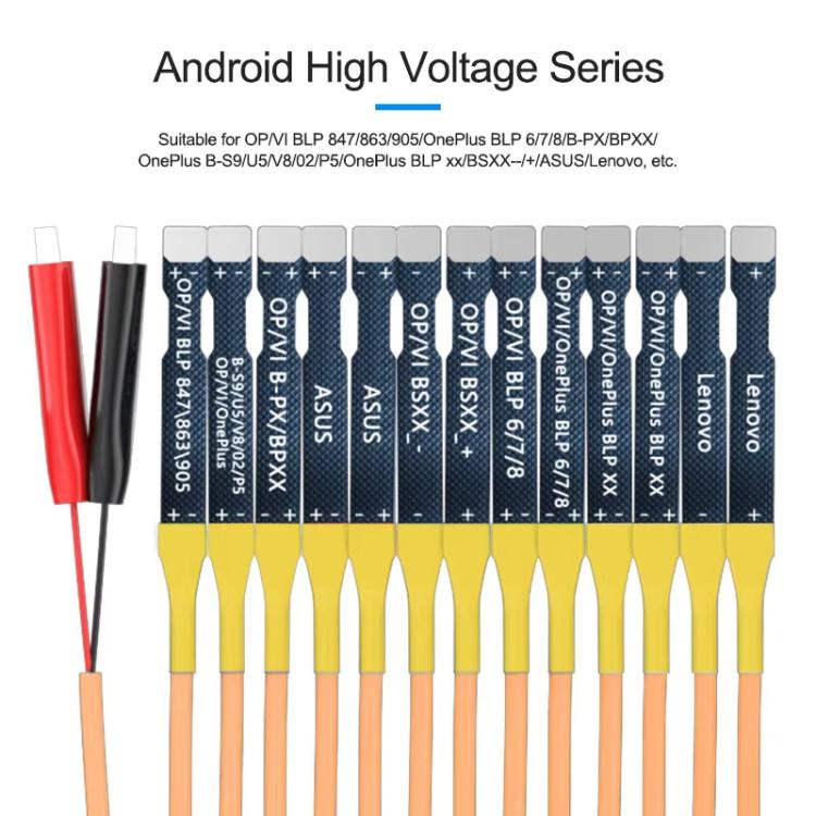 Câble d'alimentation pour iPhone Android Outil de réparation de téléphone portable Test de puissance de la batterie Câble de démarrage