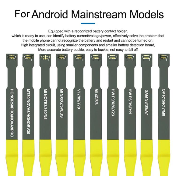 Pour câble d'alimentation Android 5 V, outil de réparation de téléphone portable, test d'alimentation de la batterie, câble de démarrage