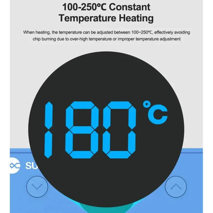Dissolvant de colle chauffant pour puce IC, outil de réparation de puce de téléphone portable, chauffage rapide, outil efficace pour enlever la colle