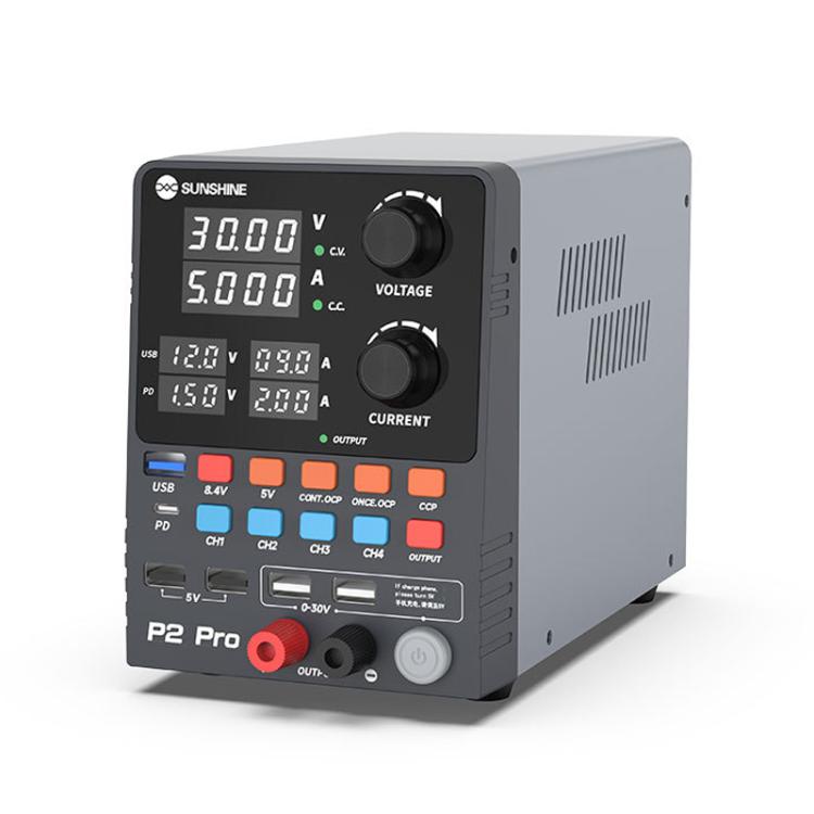 Régulateur de tension CC intelligent SUNSHINE P2 Pro 330 W, transformateur toroïdal, sortie 30 V 5 A, outil de réparation, SUNSHINE P2 Pro