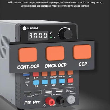 Régulateur de tension CC intelligent SUNSHINE P2 Pro 330 W, transformateur toroïdal, sortie 30 V 5 A, outil de réparation, SUNSHINE P2 Pro