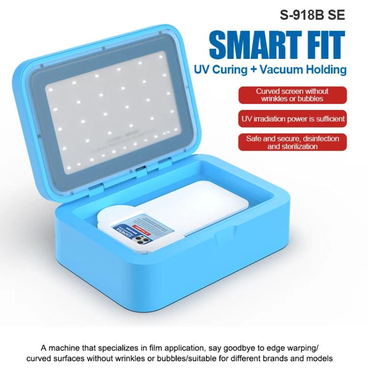 Plastifieuse sous vide intelligente pour film à durcissement UV, machine de maintien sous vide et de durcissement UV pour outil de réparation d'application de film