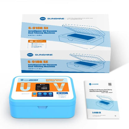 Plastifieuse sous vide intelligente pour film à durcissement UV, machine de maintien sous vide et de durcissement UV pour outil de réparation d'application de film