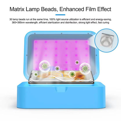 Plastifieuse sous vide intelligente pour film à durcissement UV, machine de maintien sous vide et de durcissement UV pour outil de réparation d'application de film