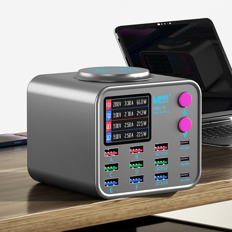 Station de charge de bureau multiport USB MaAnt DianBa n° 2 pour réparation de téléphones portables