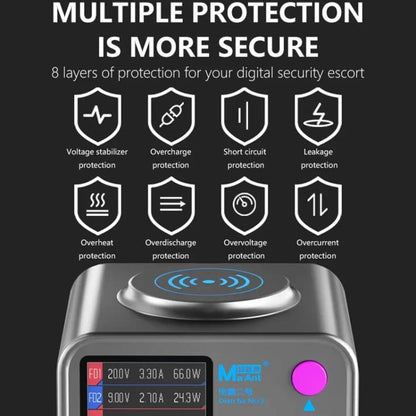 Station de charge de bureau multiport USB MaAnt DianBa n° 2 pour réparation de téléphones portables
