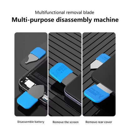 Ensemble d'outils de démontage et de réparation de téléphone portable 6 en 1, lame de démontage d'écran incurvée ultra-fine