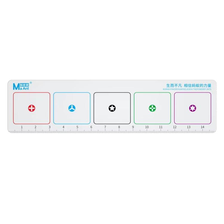 MaAnt CX-002 Réparation de téléphone portable et d'ordinateur Petites vis Clous Coussin de rangement magnétique Bande super magnétique