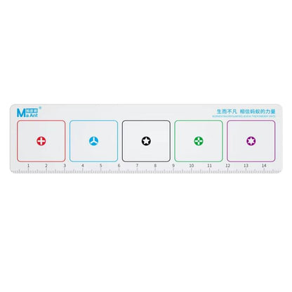 MaAnt CX-002 Réparation de téléphone portable et d'ordinateur Petites vis Clous Coussin de rangement magnétique Bande super magnétique