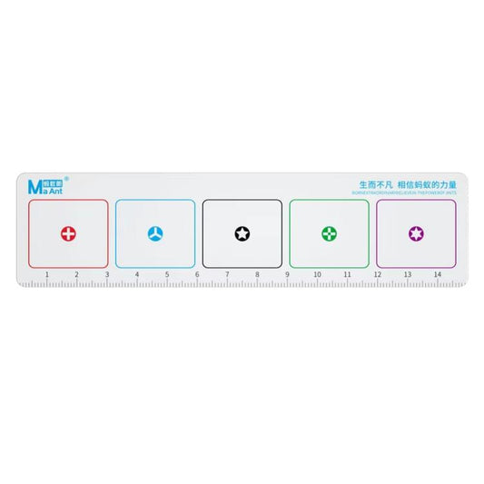 MaAnt CX-002 Réparation de téléphone portable et d'ordinateur Petites vis Clous Coussin de rangement magnétique Bande super magnétique