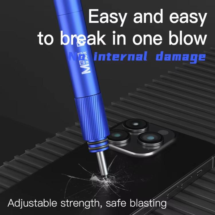 Stylo explosif pour téléphone portable, coque arrière en verre, stylo diamant, brise-écran