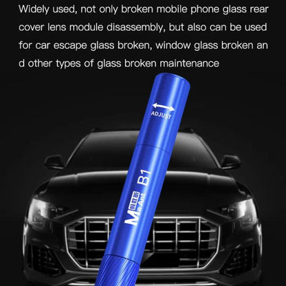 Stylo explosif pour téléphone portable, coque arrière en verre, stylo diamant, brise-écran