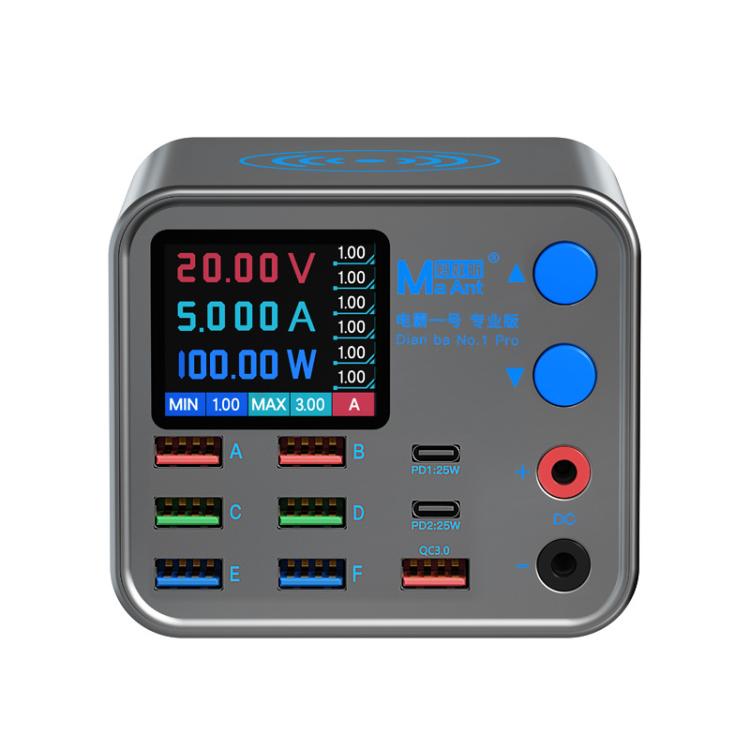 Chargeur multiport MaAnt DianBa No.1 Pro 9 ports avec affichage numérique, chargeur sans fil